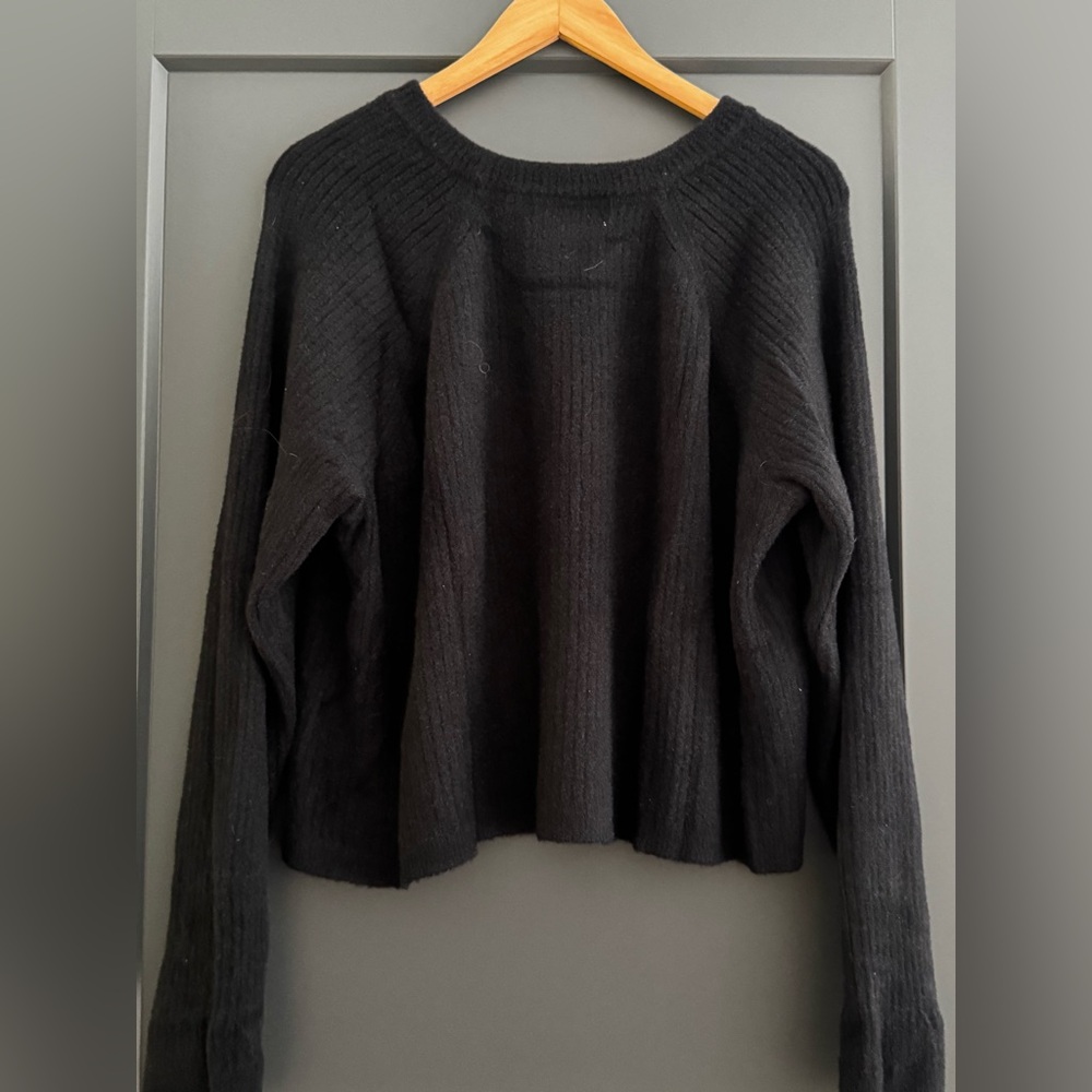 Spiritual Gangster Black Crew Neck Sweater - Picture 2 of 2